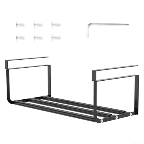Molteplici applicazioni: per armadi in bagni, cucine o armadi, questo scaffale si adatta perfettamente a varie aree della tua casa.