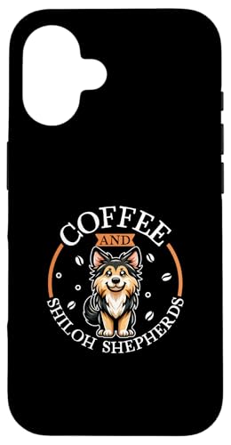 iPhone 16 Coffee and Shiloh Shepherd Case