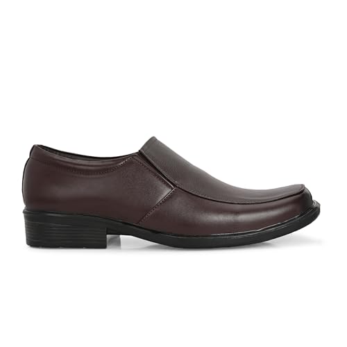 Image of Centrino Slip-On Men's Formal Shoe | Stylish with Soft Cushioned Insole | Trendy Slip-On Design | Durable with Anti-Skid Sole | Perfect for Formal Wear (9272)