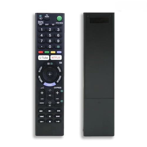 Image of Original Sony Bravia Smart TV Remote Control Compatible with LCD LED OLED QLED 4K Ultra HD Models Universal Replacement Remote with YouTube and Netflix Shortcut Buttons for Sony Android TVs