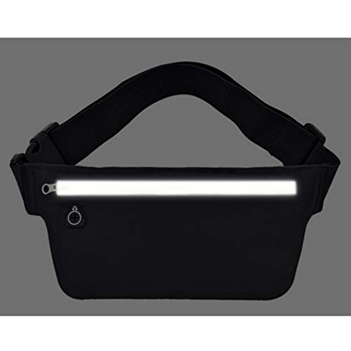 Clispeed Pochete masculino e feminino com cinto de corrida para viagens, esportes ao ar livre, marat