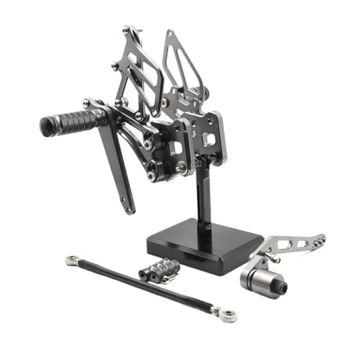 Repose-Pieds Arrière GSXR 600 750 en alliage robuste avec platines réglables K6 K7 2006-2010