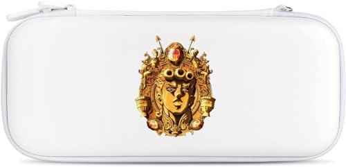 Switchケース ジョジョの奇妙な冒険 両面印刷 保護カバー ゲーム機収納袋 キャリングケース ゲームカード収納 全面保護 軽量 防汚 耐衝撃 持ち運び便利 大容量 互換性のある 旅行用