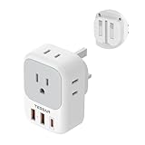bfタイプ 変換プラグ TESSAN 折りたたみ式 海外 コンセント変換プラグ 4個AC差込口 1つUSB-Cと2つUSB-A 変換器 シンガポール 香港 イギリス マレーシア 海外旅行用 便利グッズ