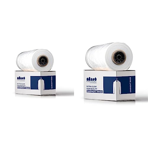 Plasticplace Clear Garment Bags Bundle (21