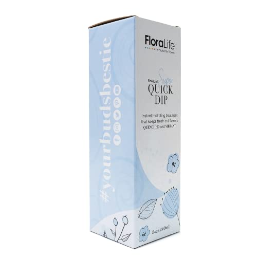 FloraLife Quick Dip Hydrating Treatment for Fresh Cut Flowers and