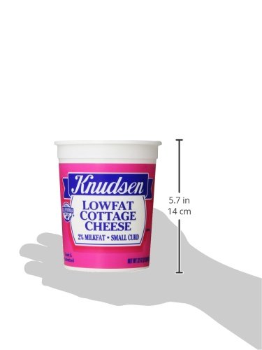 Knudsen Lowfat Small Curd Cottage Cheese with 2% Milkfat (32 oz Tub)