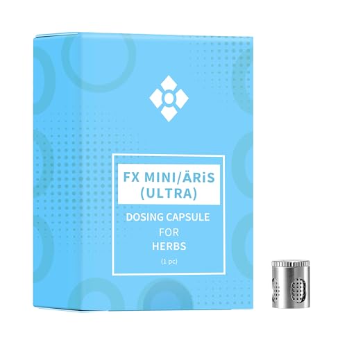 WOLKENKRAFT Steel Pod Cápsula para hierbas ÄRiS/FX Mini/Fenix Pro Vaporizador
