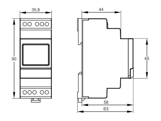 ATTAS MÜLLER SC 38.x0 pro5 Minuterie numérique Wi-Fi & Bluetooth | 1 à 2 canaux, programme astro et annuel | Contrôle par application Rails DIN | Minuterie 16 A d'éclairage, pompes et automatisation