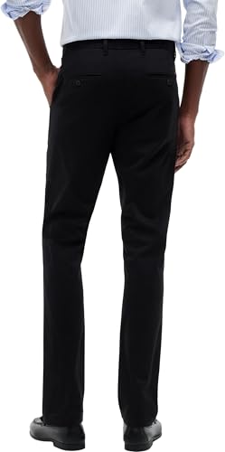 Tommy Hilfiger Herren Hose Bleecker Chino Slim Fit, Schwarz (Black), 28W/36L – Ansicht 2