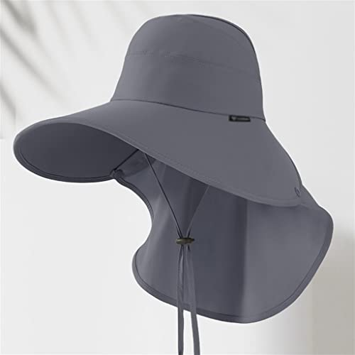 Chapeau de soleil de protection du cou bob de pêcheur homme et grand avant-toit été