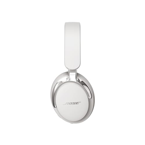 Image of Bose QuietComfort Ultra Bluetooth Headphones (2nd Gen), Wireless Headphones with Spatial Audio, Over Ear Noise Cancelling with Mic, Up to 30 Hours of Play time, White Smoke