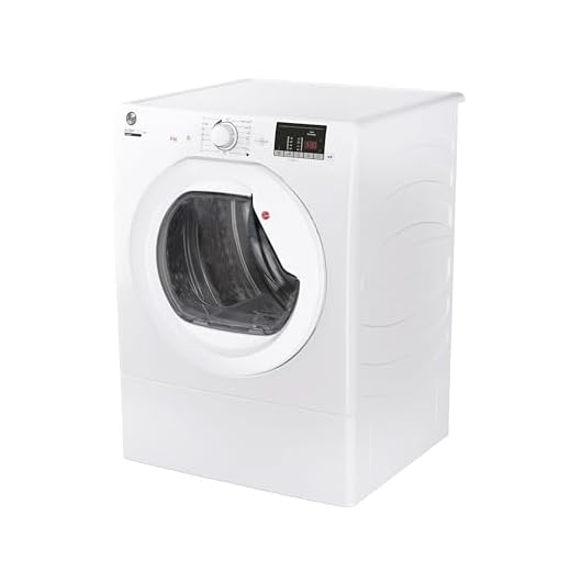 Hoover H-Dry 300 HLE V9DG-80 Vented Tumble Dryer, 9kg, White, C Energy Class