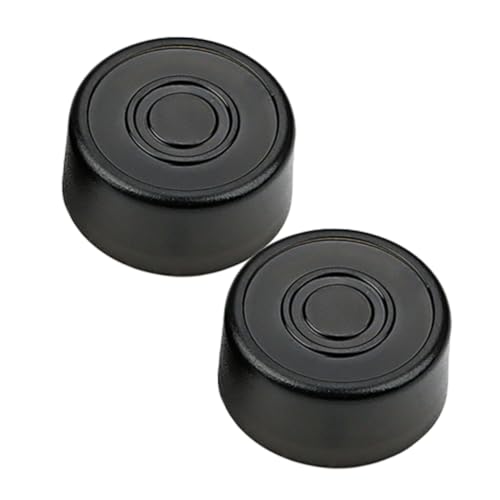 Levemolo 2pcs Guitar Footswitch Topper Covers Button Caps for Guitar Pedal Easy Installation and Sturdy Plastic Material