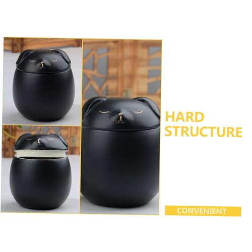 Urne funéraire en céramique pour petit chien 500ml compacte - 4