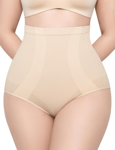 Image of KLVEE Shapewear Tummy Control Panties High Waisted Seamless Briefs