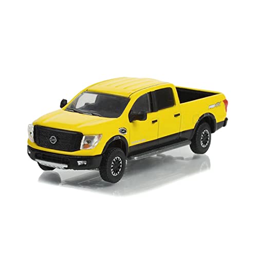 Greenlight 1/64 2018 Titan XD Pro-4X Amarillo miniatura 1