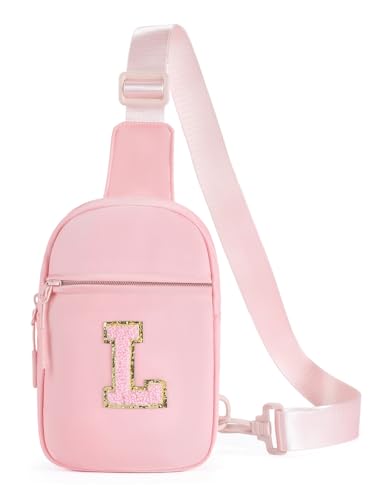 Bolsa tiracolo presente personalizado para mulheres, presente de aniversário de Natal, rosa G