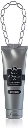 Tesori d'Oriente Gel/Douchecrème, stimulerend, witte muskus, 250 ml, 3 stuks