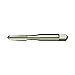 Cleveland C54759 1001 General Purpose Standard Straight Flute Hand Tap, Right Hand Cutting, 9/16-12 Thread, H3 Thread Limit, Tapered Chamfer, 4 Flutes, Bright, HSS (Each)