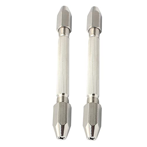 AUTSUPPL 6 Pcs Drill Pin Vise Hand Auger Watch Tool Mini Vise Hand Pin Watch Repair Tool Pin Vice Wire Tool Watches Watch Repair Wire Tool Brass