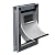 MAVRICFLEX Heavy Duty Doggy Door with Sliding Lock Panel, Aluminum Large Dog Door with Magnetic Double Flaps Dog Door for Large Dogs Up to 40lbs
