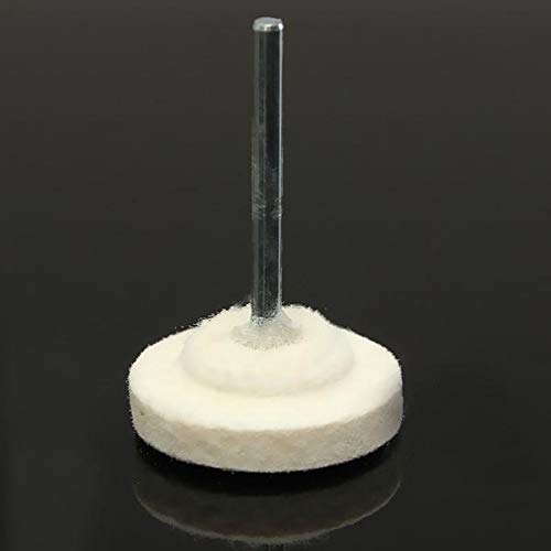 25mm Diameter Wool Felt Polishing Wheel Polisher Pad For D Rotary Tool
