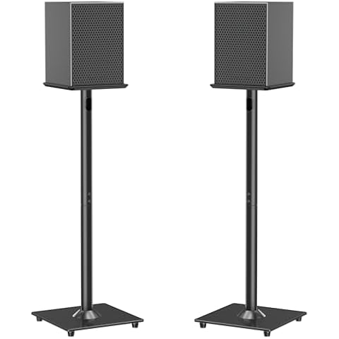 ELIVED Universal Speaker Stands for Surround Sound Cover