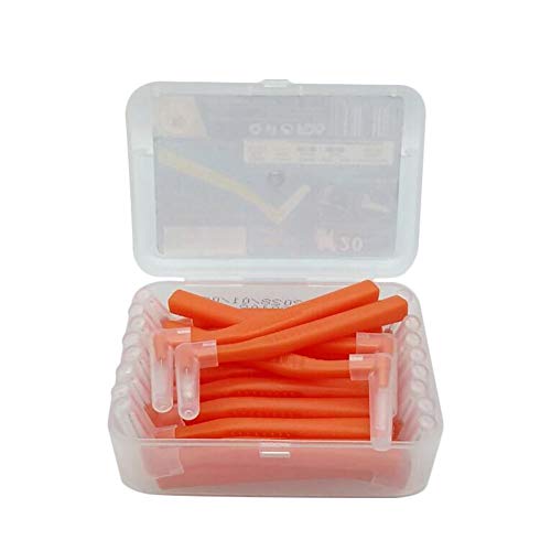 Katurn 20 PCS/Box L-förmige Interdentalbürste Interdentalbürste Reinigung Zahnlücke Kieferorthopädische Art Cover