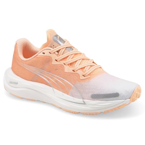 PUMA Womens Velocity Nitro 2 Wildwash Running Sneakers Shoes - Orange2