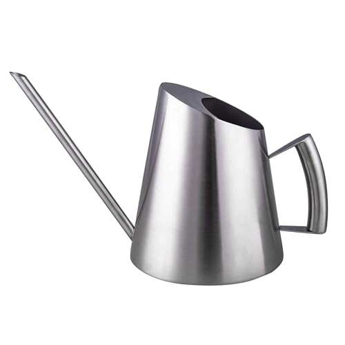IMEEA Stainless Steel Indoor Watering Can with Long Spout Mo...