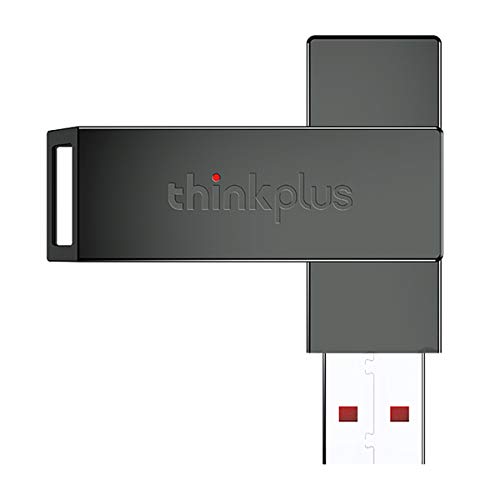 Thinkplus USB Flash Drive 128GB, USB Drive Zinc Alloy USB 3.1 Flash Drive External Storage Drive Memory Stick Storage Thumb Drives Keychain Flash Drive for Mac and PC(X101)