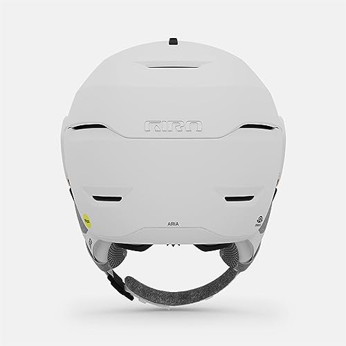 Giro Aria Spherical Mips Ski Helmet - Snowboarding Helmet For Women With Integrated Visor - Matte White - Size S (52-55.5Cm) #TOP3
