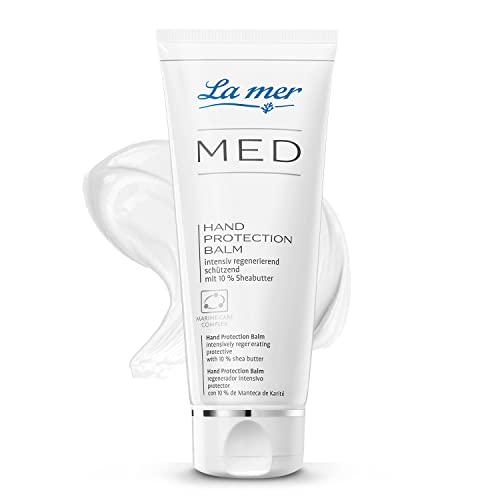 La mer MED Hand Protection Balm - Intensive Handpflege - Reichhaltige Feuchtigkeit durch Sheabutter - Für extrem trockene und rissige Haut - Zieht schnell ein - 75 ml