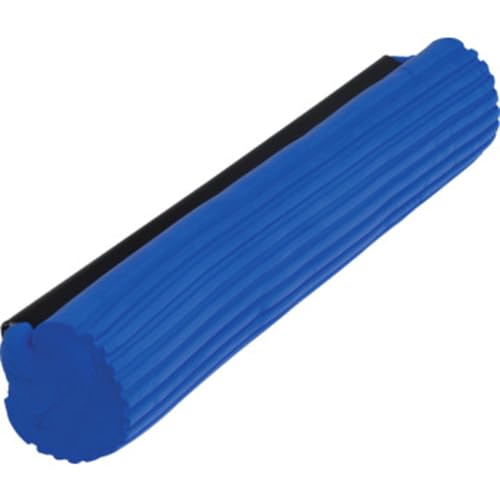 PVA Blue Sponge Roller Mop Refill, 11 inches, for Quickie Bulldozer