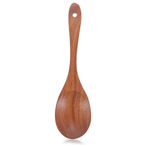 MOLUCKFU Salad Serving Spoon Smooth Finish Healthy and Easy to Clean for Tossing Salad and Soup for Family Gatherings and Mother Day