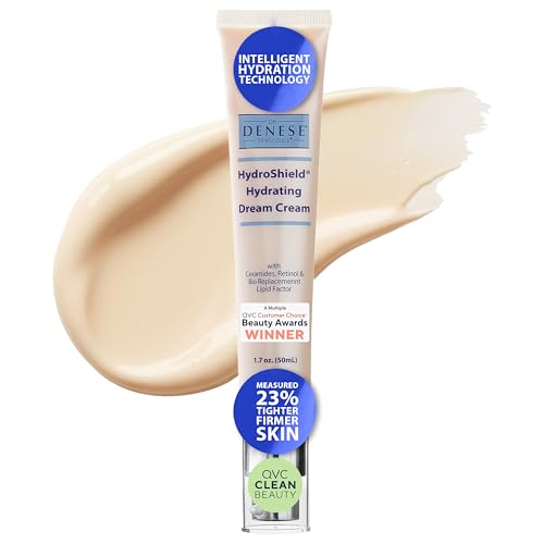 Dr. Denese HydroShield Dream Cream 1.7 oz – Advanced Moisturizer with Ceramides, Retinol and Peptides for Smooth Radiant Skin, Improved Elasticity and Deep Hydration – Doctor Developed, Cruelty Free