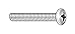 1/4-20 x 3/8" Round Head Phillips Machine Screw, 100 pk.