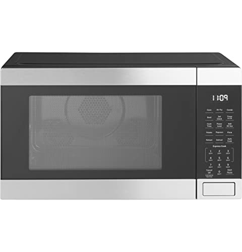 GE JES1109RRSS 1.0 Cu. Ft. Capacity Countertop Convection Microwave Oven with...