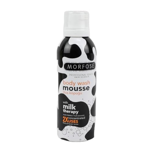 Morfose Milk Therapy Body Wash Mousse 200 ml – Espuma Limpiadora Corporal Lechosa