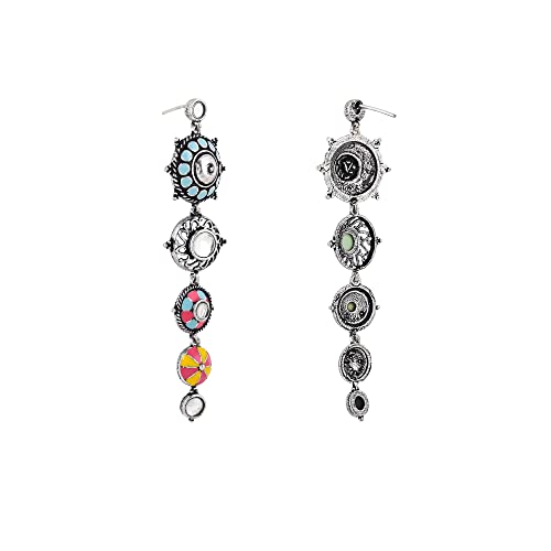 Folklore Circles Drop Earrings
