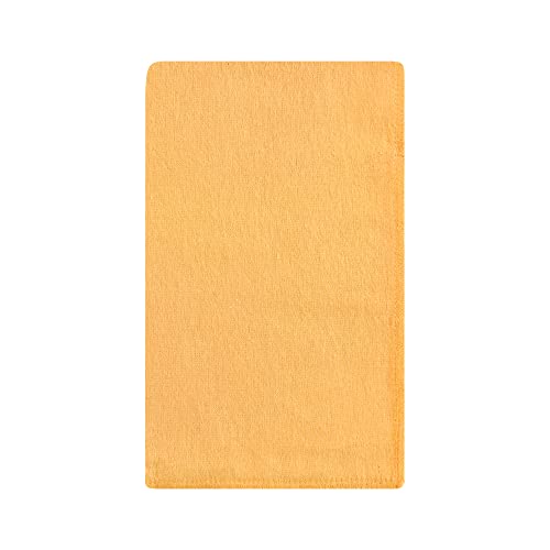 Image of Hudson Baby Unisex Baby Cotton Flannel Burp Cloths, Citrus Orange, One Size