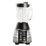 Oster BVLB07-Z Counterforms 3-Speed 2-in-1 Blender/Food-Processor Combo with 48-Ounce Glass Jar