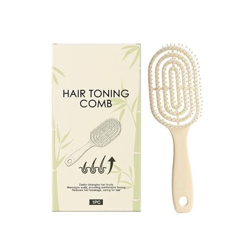 Cepillo para desenredar el cabello rizado durante tus vacaciones de verano