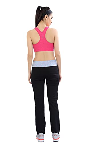 Image of Women's Athelisure Cotton Track Pant with Hidden Key Pockets