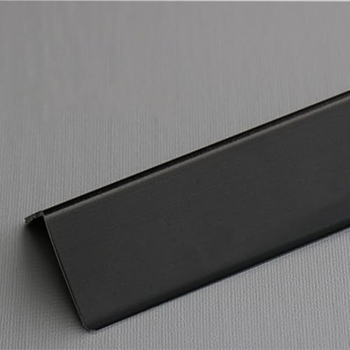 3本 長さ90cm コーナーガード アルミ 合金製 エッジ ストリップ 等辺 L字 アングル 厚くなった素材 耐摩耗性 耐傷性 自己粘着 隙間なく壁 にぴったりフィット 簡単なインストール(H,30mm)