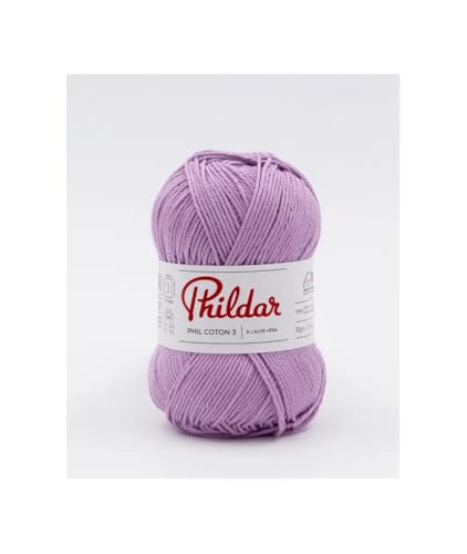Phildar Fil Coton à Tricoter Phil Coton 3 PPSC - certifié Oeko-Te...