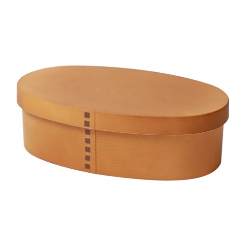 みよし漆器本舗 曲げわっぱ 弁当箱 780ml レンジ対応 日本製 WOODY STYLE 曲げわっぱ風弁当箱 食洗機対応 抗菌加工 お弁当箱 仕切り 一段 おしゃれ わっぱ弁当箱 山中漆器 国産 ブラウン 大人 高校生 男性 ランチボックス 1段 木目調