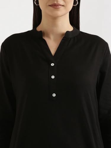 Image of Cotton Solid Kurti for Women & Girls