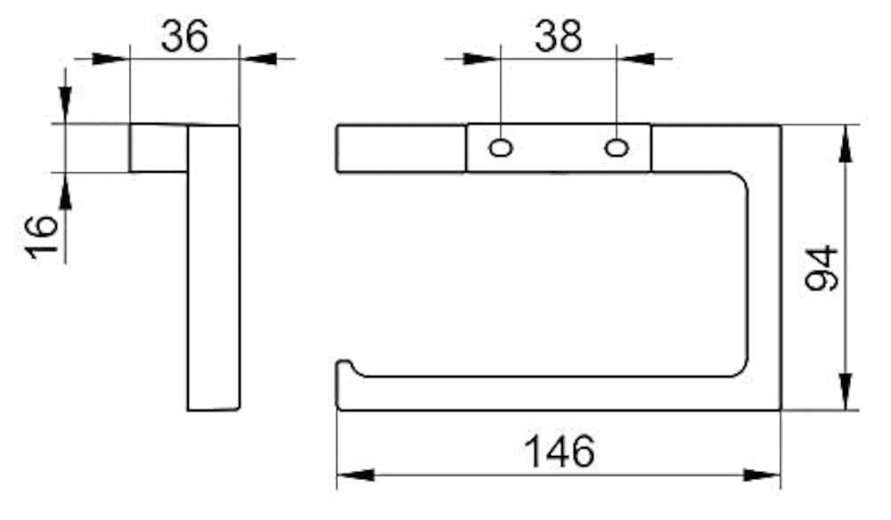 Keucoトイレットペーパーホルダークロームメッキ　2個 61HZhDEoVOL._UF350,350_QL80_.jpg